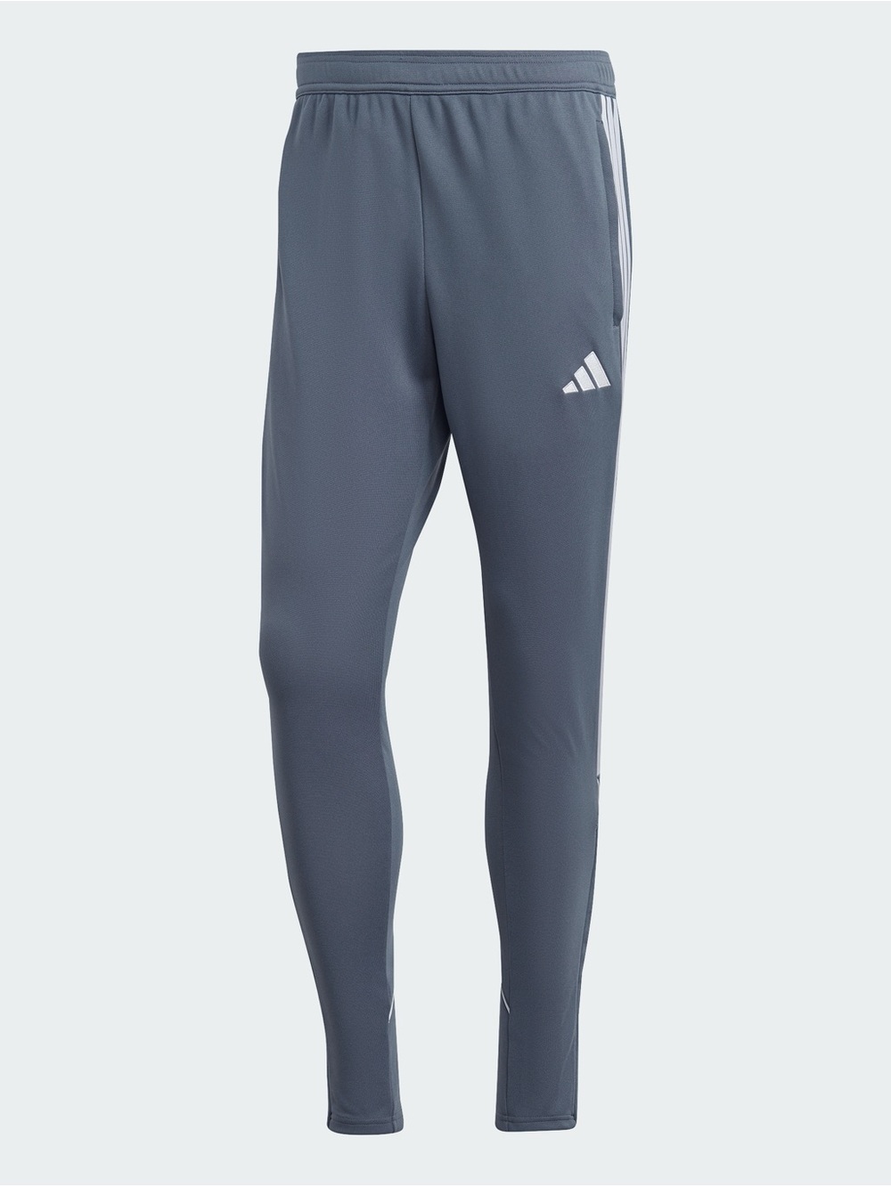 adidas Gray 3-Stripes Slim Training Pants | TIRO 23 LEAGUE PANTS | medium
